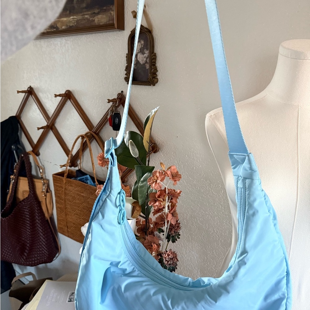 House of Harlow 1960 Light Blue Shoulder Bag